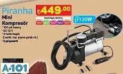 PİRANHA MİNİ KOMPRESÖR PİRANHA MİNİ KOMPRESÖR